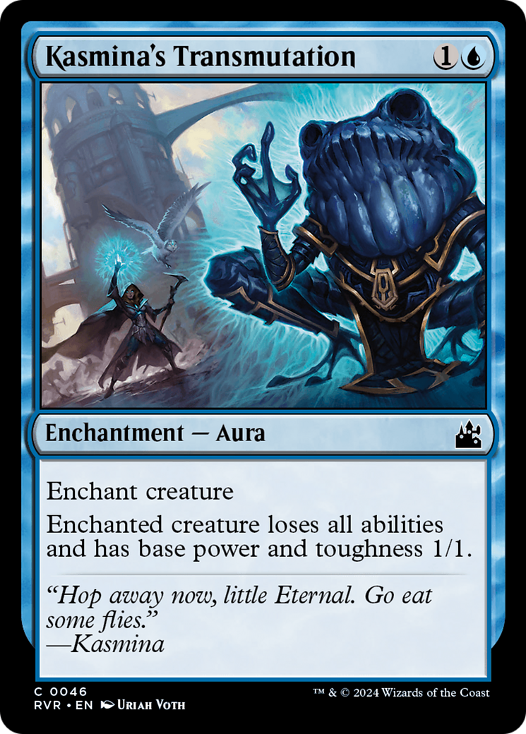 Kasmina's Transmutation [Ravnica Remastered] | Jomio and Rueliete's Cards and Comics