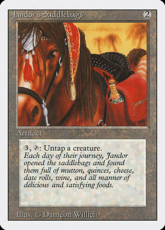 Jandor's Saddlebags [Revised Edition] | Jomio and Rueliete's Cards and Comics