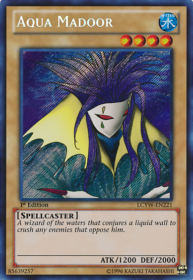 Aqua Madoor [LCYW-EN221] Secret Rare | Jomio and Rueliete's Cards and Comics