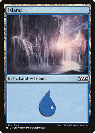 Island (255) [Magic 2015] | Jomio and Rueliete's Cards and Comics