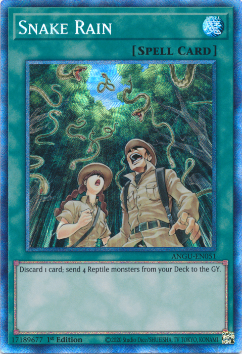 Snake Rain (Collector's Rare) [ANGU-EN051] Collector's Rare | Jomio and Rueliete's Cards and Comics