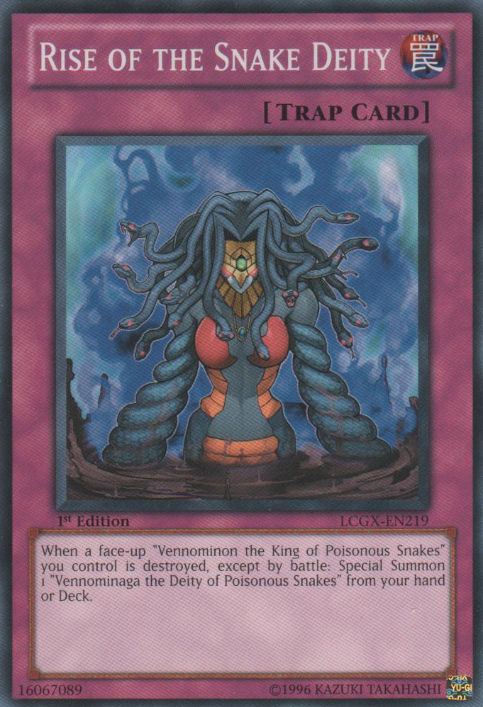 Rise of the Snake Deity [LCGX-EN219] Common | Jomio and Rueliete's Cards and Comics