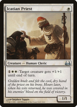 Icatian Priest [Duel Decks: Divine vs. Demonic] | Jomio and Rueliete's Cards and Comics