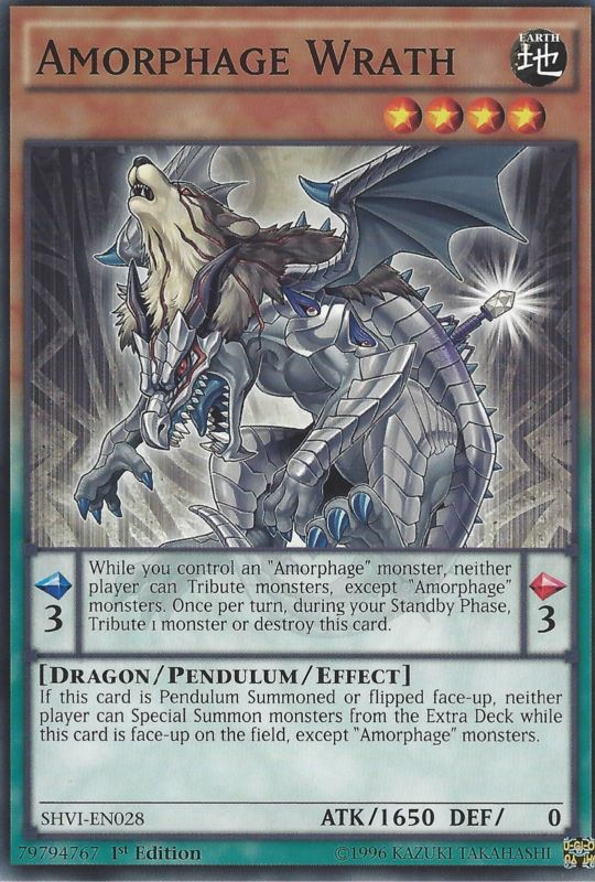 Amorphage Wrath [SHVI-EN028] Common | Jomio and Rueliete's Cards and Comics