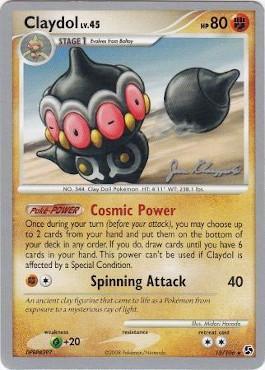 Claydol LV.45 (15/106) (Psychic Lock - Jason Klaczynski) [World Championships 2008] | Jomio and Rueliete's Cards and Comics