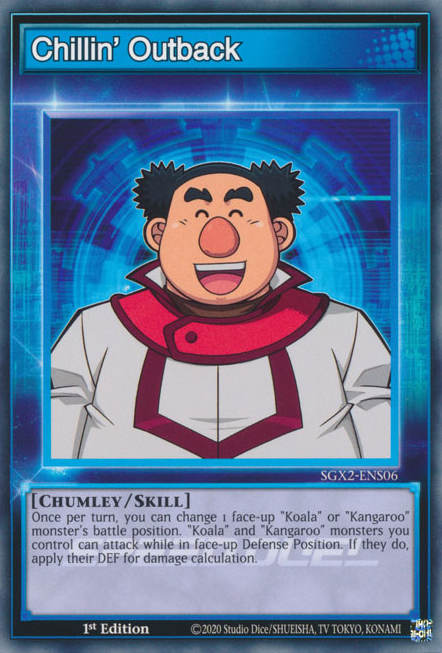 Chillin' Outback [SGX2-ENS06] Common | Jomio and Rueliete's Cards and Comics