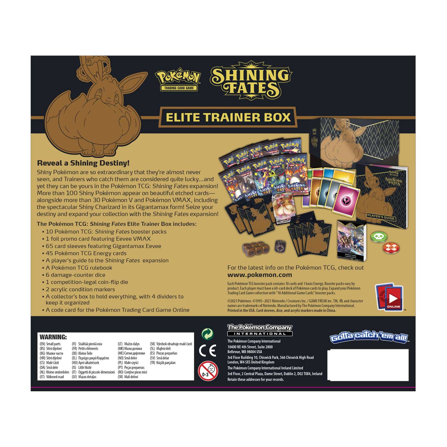 Shining Fates - Elite Trainer Box | Jomio and Rueliete's Cards and Comics