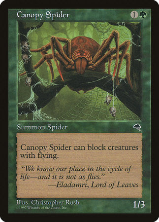 Canopy Spider [Tempest] | Jomio and Rueliete's Cards and Comics