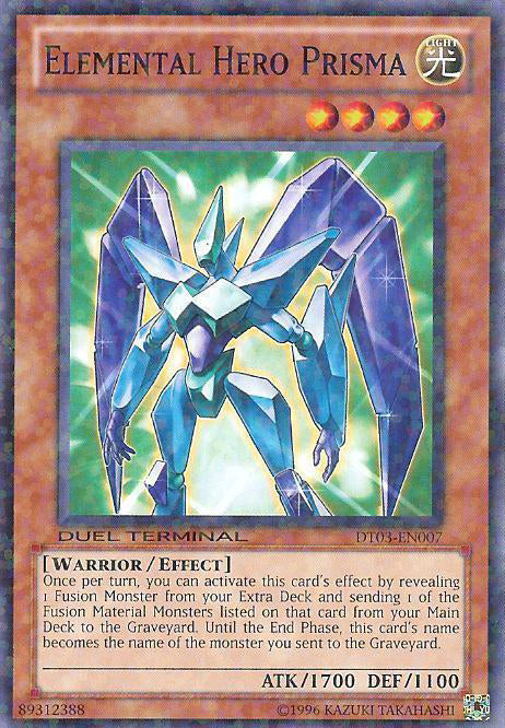 Elemental Hero Prisma [DT03-EN007] Common | Jomio and Rueliete's Cards and Comics