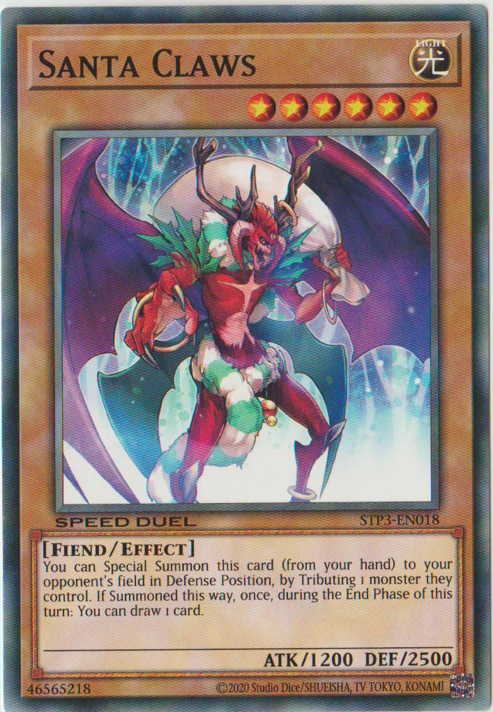 Santa Claws [STP3-EN018] Common | Jomio and Rueliete's Cards and Comics