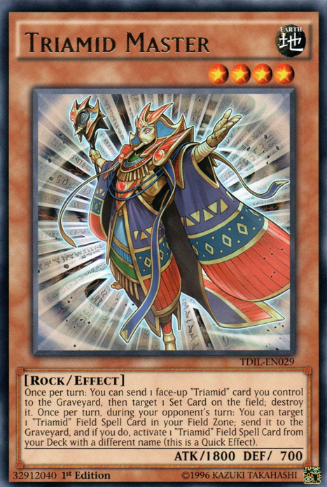 Triamid Master [TDIL-EN029] Rare | Jomio and Rueliete's Cards and Comics