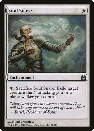 Soul Snare [Commander 2011] | Jomio and Rueliete's Cards and Comics