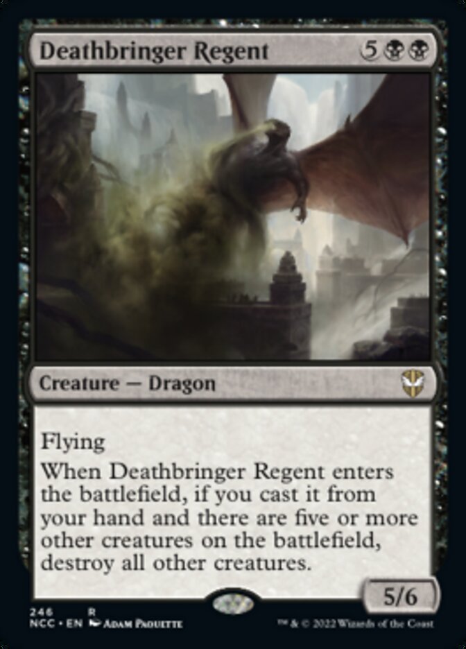 Deathbringer Regent [Streets of New Capenna Commander] | Jomio and Rueliete's Cards and Comics