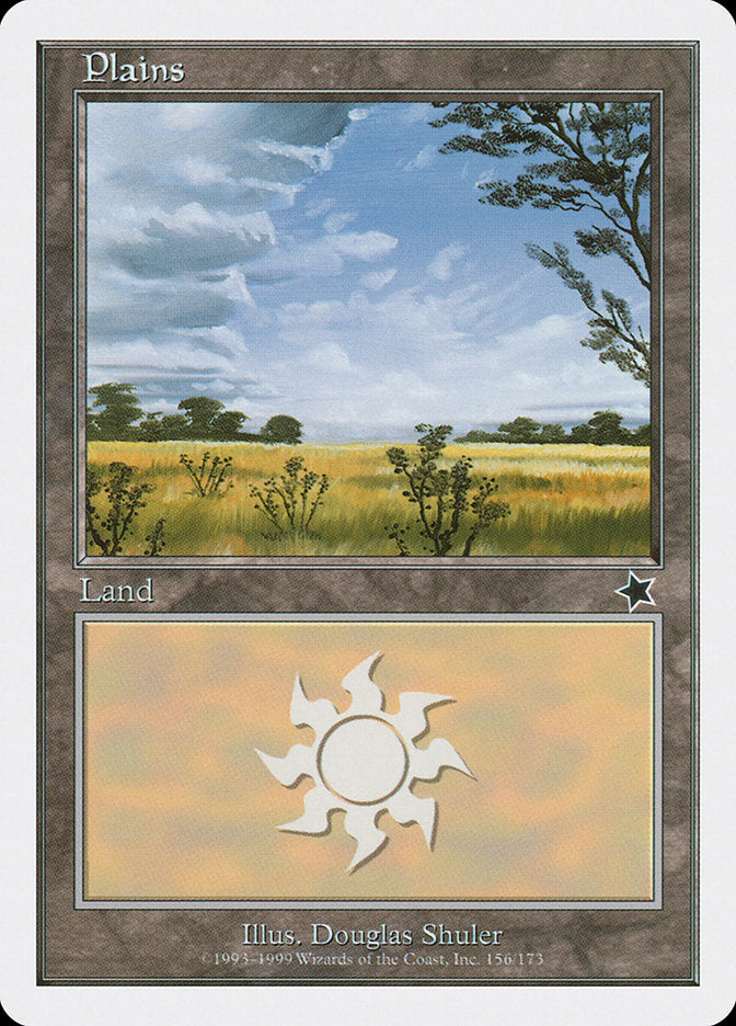 Plains (156) [Starter 1999] | Jomio and Rueliete's Cards and Comics