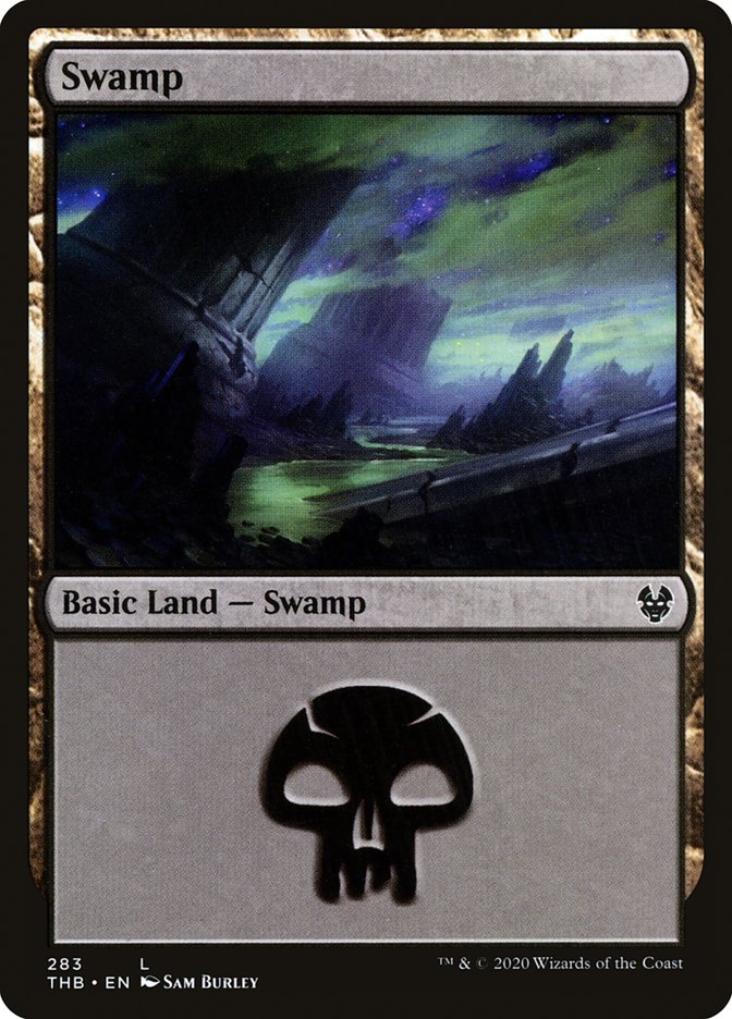 Swamp (283) [Theros Beyond Death] | Jomio and Rueliete's Cards and Comics