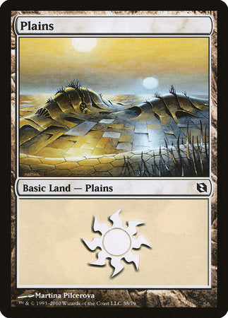 Plains (38) [Duel Decks: Elspeth vs. Tezzeret] | Jomio and Rueliete's Cards and Comics