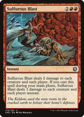 Sulfurous Blast [Conspiracy: Take the Crown] | Jomio and Rueliete's Cards and Comics