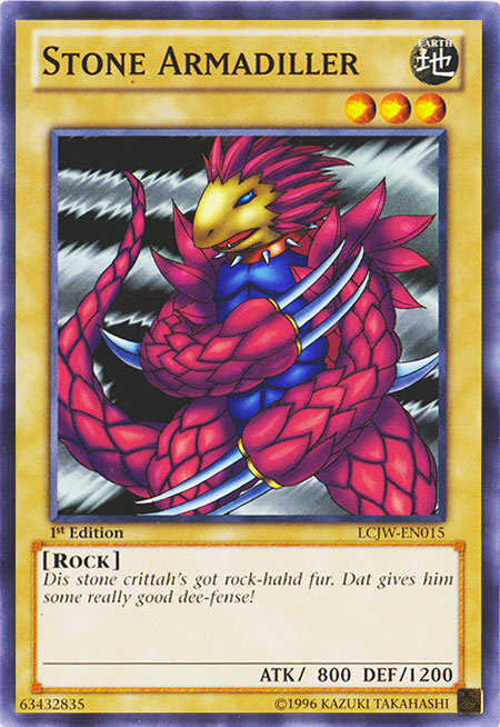 Stone Armadiller [LCJW-EN015] Common | Jomio and Rueliete's Cards and Comics