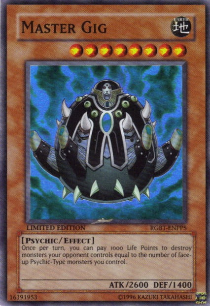 Master Gig [RGBT-ENPP5] Super Rare | Jomio and Rueliete's Cards and Comics