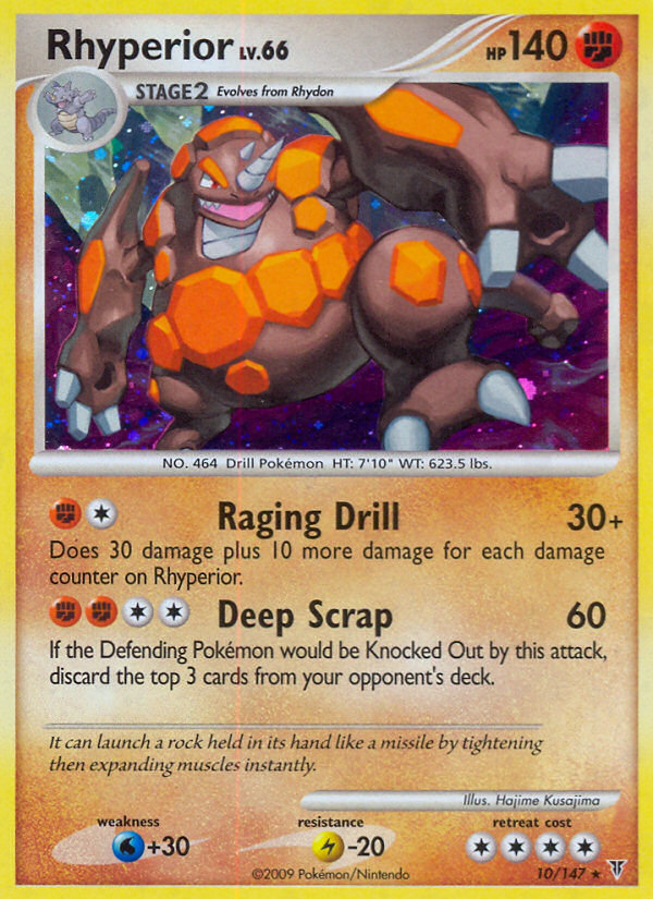Rhyperior (10/147) [Platinum: Supreme Victors] | Jomio and Rueliete's Cards and Comics