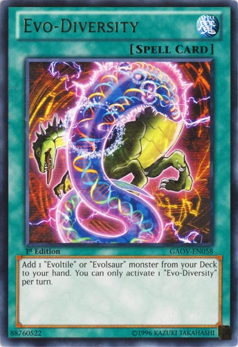 Evo-Diversity [GAOV-EN058] Rare | Jomio and Rueliete's Cards and Comics