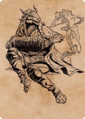 Korlessa, Scale Singer Art Card [Commander Legends: Battle for Baldur's Gate Art Series] | Jomio and Rueliete's Cards and Comics