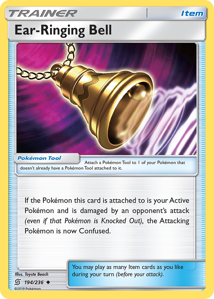 Ear-Ringing Bell (194/236) [Sun & Moon: Unified Minds] | Jomio and Rueliete's Cards and Comics