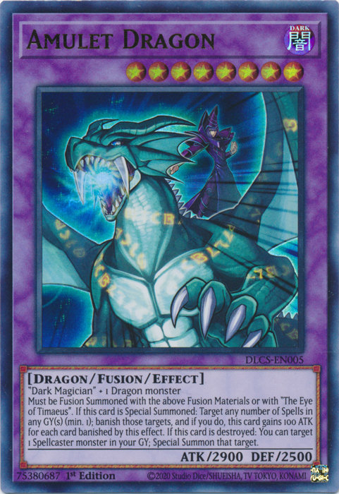 Amulet Dragon [DLCS-EN005] Ultra Rare | Jomio and Rueliete's Cards and Comics