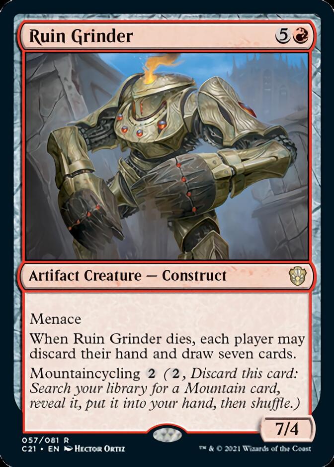 Ruin Grinder [Commander 2021] | Jomio and Rueliete's Cards and Comics