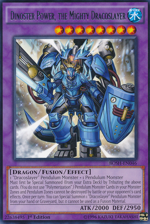 Dinoster Power, the Mighty Dracoslayer [BOSH-EN046] Rare | Jomio and Rueliete's Cards and Comics