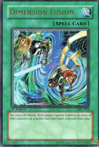 Dimension Fusion [IOC-094] Ultra Rare | Jomio and Rueliete's Cards and Comics