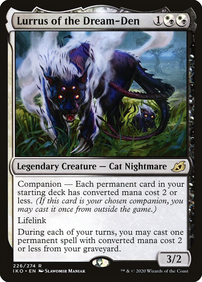 Lurrus of the Dream-Den [Ikoria: Lair of Behemoths] | Jomio and Rueliete's Cards and Comics