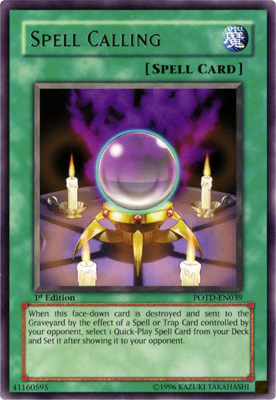 Spell Calling [POTD-EN039] Rare | Jomio and Rueliete's Cards and Comics