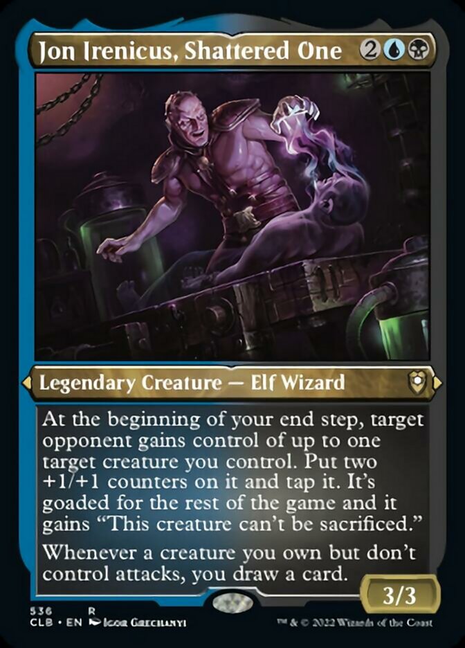 Jon Irenicus, Shattered One (Foil Etched) [Commander Legends: Battle for Baldur's Gate] | Jomio and Rueliete's Cards and Comics