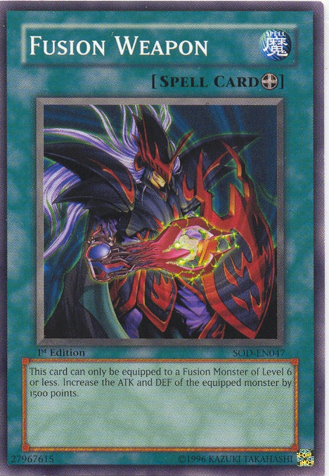 Fusion Weapon [SOD-EN047] Common | Jomio and Rueliete's Cards and Comics