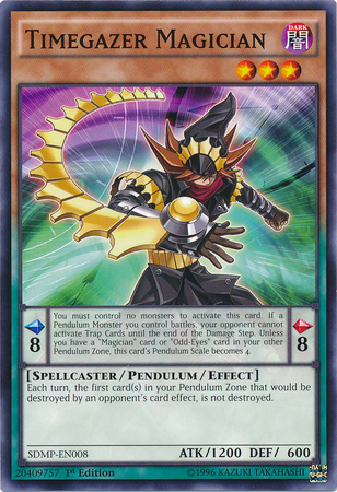 Timegazer Magician [SDMP-EN008] Common | Jomio and Rueliete's Cards and Comics