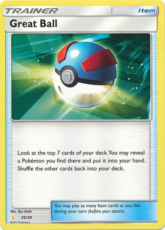 Great Ball (25/30) [Sun & Moon: Trainer Kit - Alolan Raichu] | Jomio and Rueliete's Cards and Comics