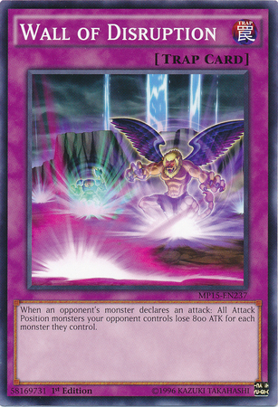 Wall of Disruption [MP15-EN237] Common | Jomio and Rueliete's Cards and Comics