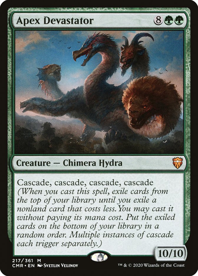 Apex Devastator [Commander Legends] | Jomio and Rueliete's Cards and Comics