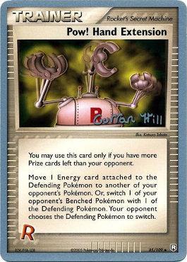 Pow! Hand Extension (85/109) (Bright Aura - Curran Hill's) [World Championships 2005] | Jomio and Rueliete's Cards and Comics