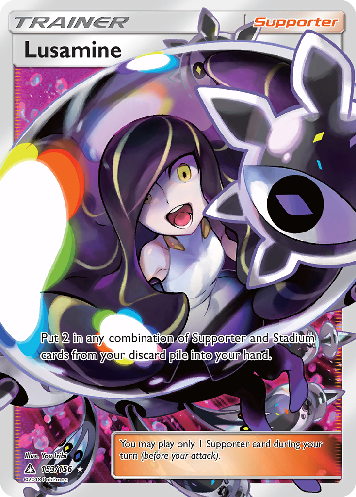 Lusamine (153/156) [Sun & Moon: Ultra Prism] | Jomio and Rueliete's Cards and Comics