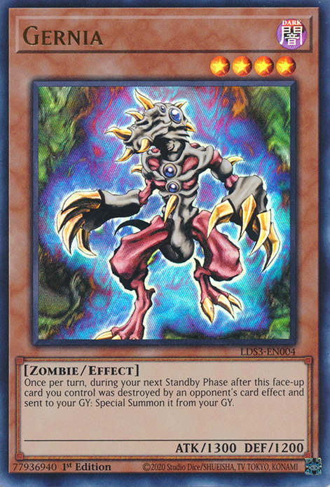 Gernia [LDS3-EN004] Ultra Rare | Jomio and Rueliete's Cards and Comics