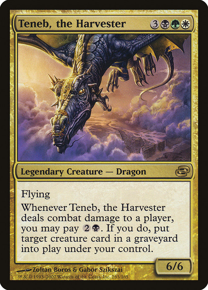 Teneb, the Harvester [Planar Chaos] | Jomio and Rueliete's Cards and Comics