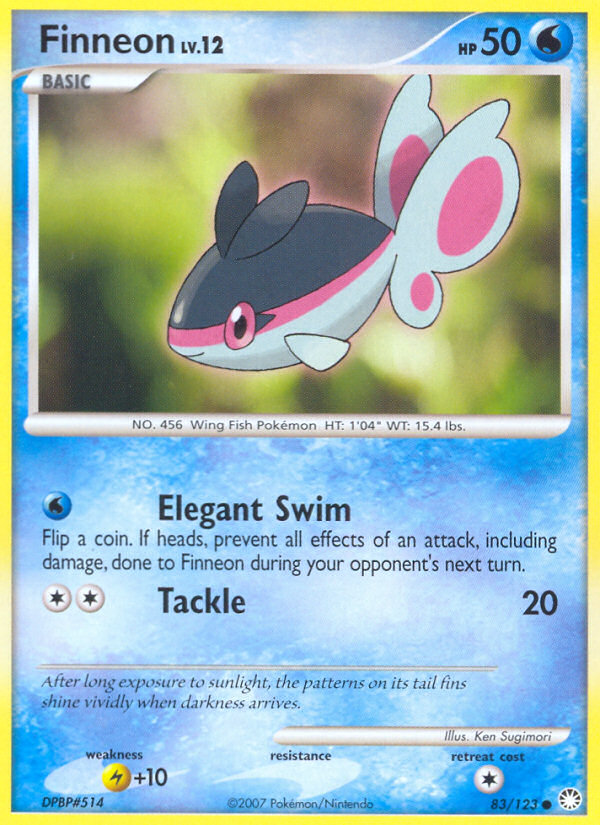 Finneon (83/123) [Diamond & Pearl: Mysterious Treasures] | Jomio and Rueliete's Cards and Comics