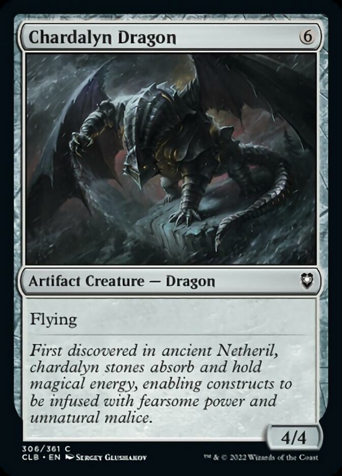 Chardalyn Dragon [Commander Legends: Battle for Baldur's Gate] | Jomio and Rueliete's Cards and Comics