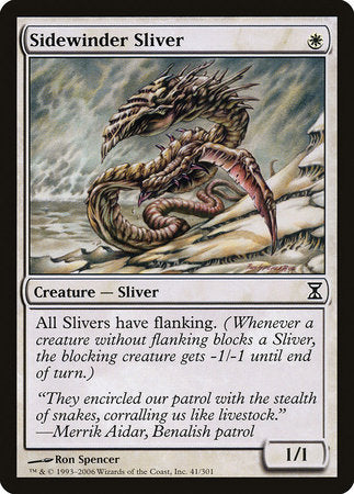 Sidewinder Sliver [Time Spiral] | Jomio and Rueliete's Cards and Comics