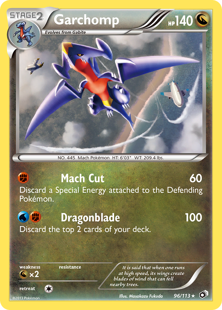 Garchomp (96/113) [Black & White: Legendary Treasures] | Jomio and Rueliete's Cards and Comics