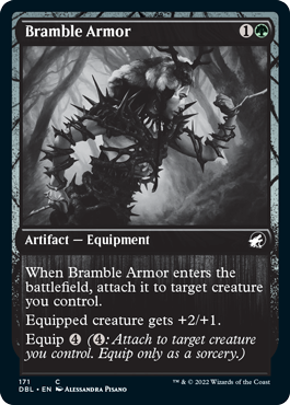 Bramble Armor (171) [Innistrad: Double Feature] | Jomio and Rueliete's Cards and Comics