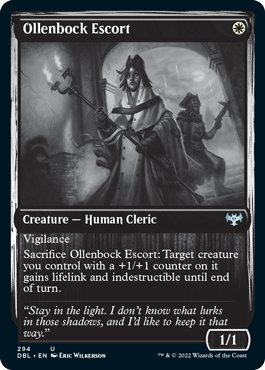 Ollenbock Escort [Innistrad: Double Feature] | Jomio and Rueliete's Cards and Comics