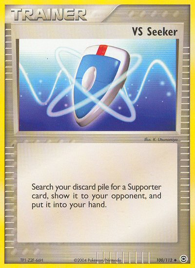 VS Seeker (100/112) [EX: FireRed & LeafGreen] | Jomio and Rueliete's Cards and Comics